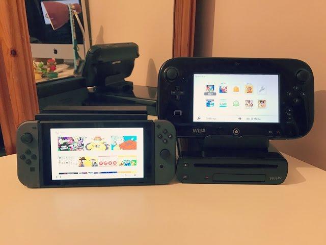 Nintendo Switch vs. Nintendo Wii U [4K]