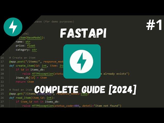 FastAPI Tutorial #1 - Introduction and Setup: Why FastAPI? [2024]