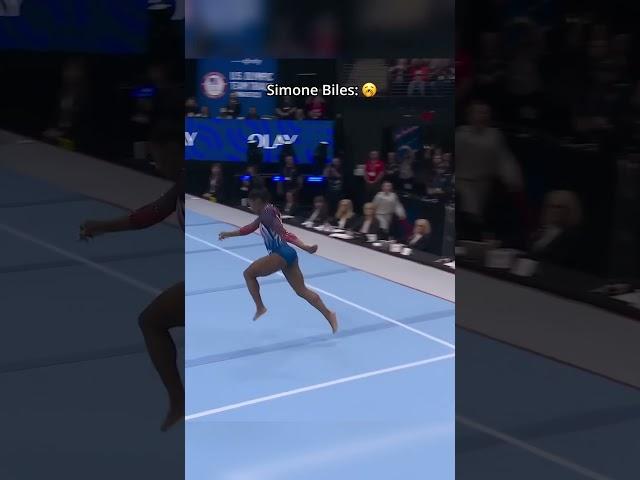 Remember Simone is over a foot shorter too! #gymnastics #ronaldo #simonebiles #jump