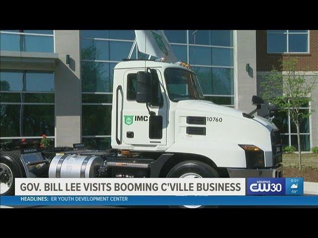 Tennessee governor visits IMC Companies' new Collierville headquarters