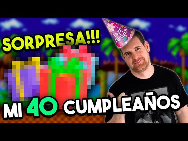 Mi 40 CUMPLEAÑOS SORPRESA en DIRECTO por los seguidores del canal !!!