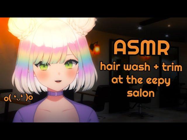 [ASMR] stylist gives you a hair wash | personal attention| chatty roleplay | 3DIO/binaural