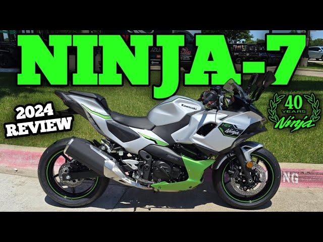 2024 KAWASAKI NINJA 7 Ride & Review | OMG Best of Both Worlds #review #kawasaki #ninja