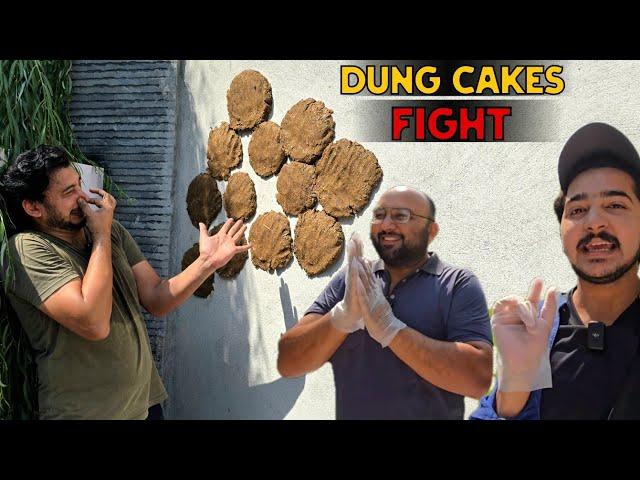 Hakim Crown k dung cakes bana k huai extreme fight  - JNTV Vlogs - Pet Vlogs