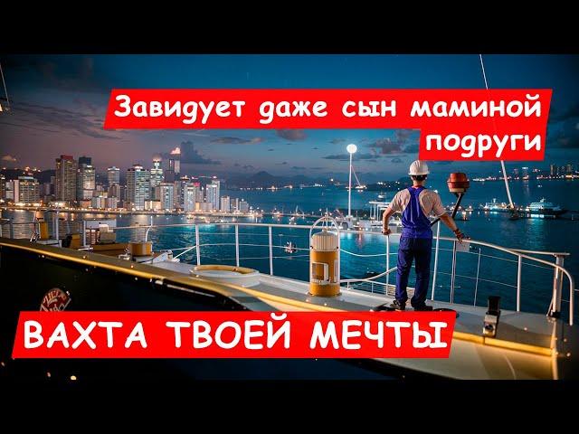 Кайфовая работа в море. Работаю электриком на судне торгового флота. Работа в море