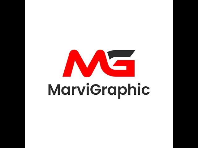 MG logo design  on pixellab