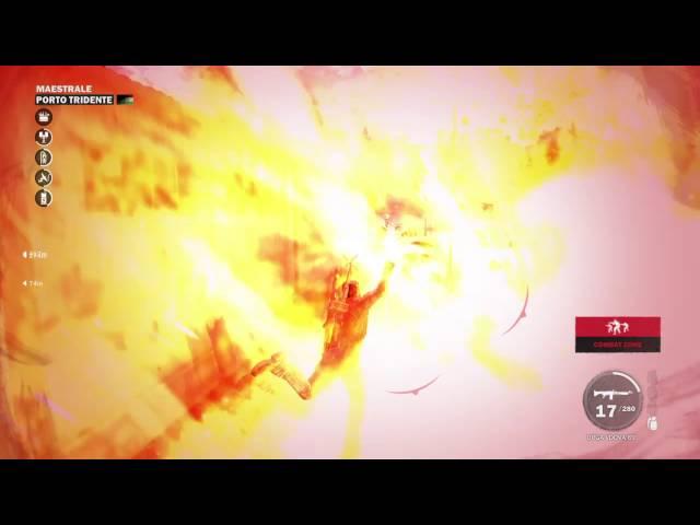 [Just Cause 3] Upside-down Nut Shot Fatality