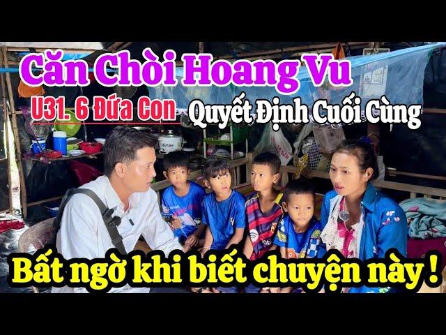 Phát hiện trong căn chòi Hoang Vu buổi cơm chỉ rau xào xem mà xót