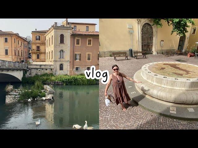 vlog in Italian: Viaggio al centro d'Italia (subtitles)