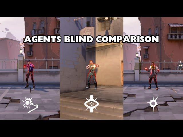 VALORANT - Agents BLIND Comparison