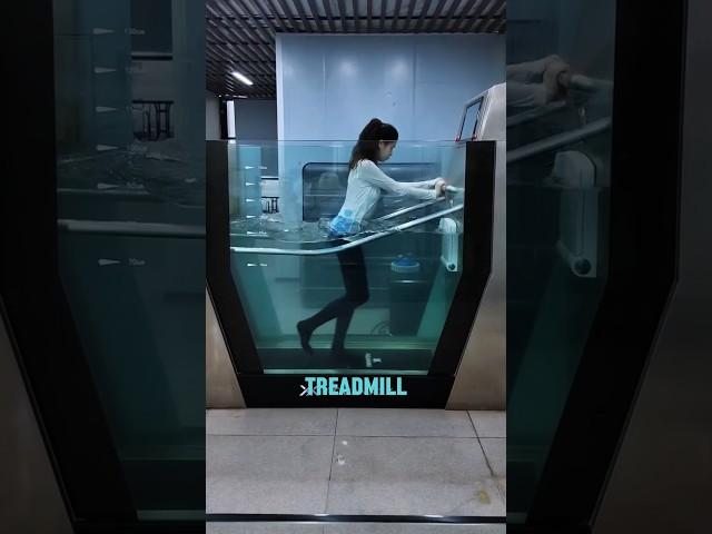 How an Underwater Treadmill Worksl