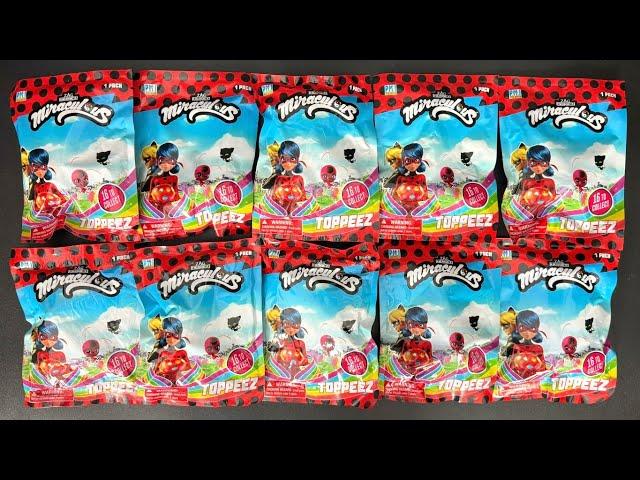 ASMR Miraculous Toppeez Toys Mystery Blind Box Oddly Satisfying Unboxing | No Talking