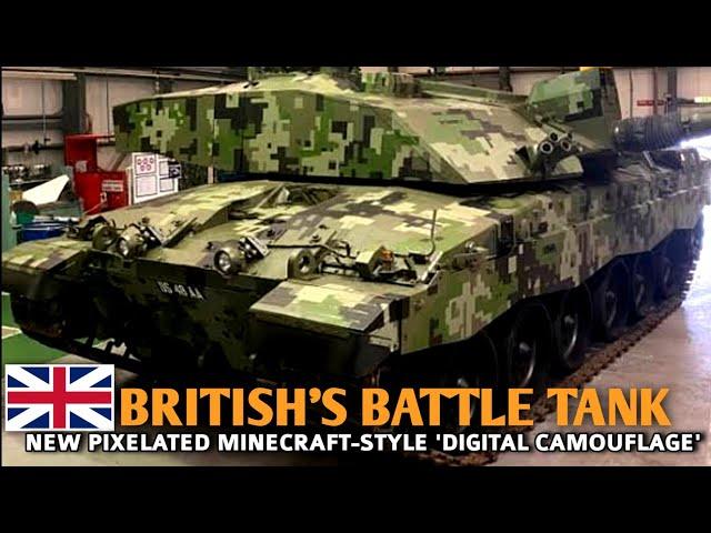 World is Shocked! British Army unveils battle tanks that were harder to spot on the battlefield