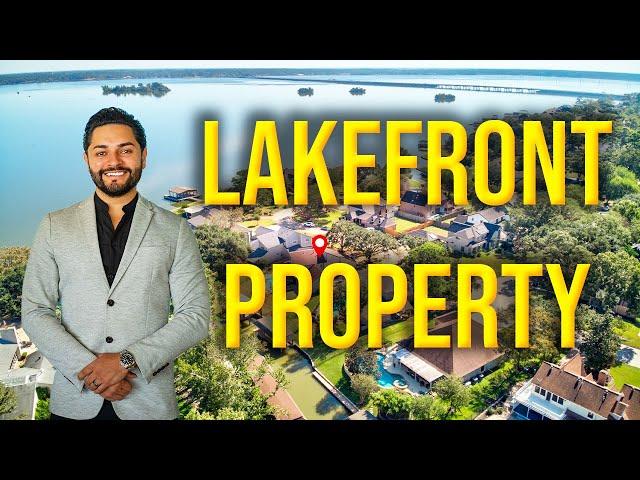 Can You GUESS the Price on this Lake Front Property? | Humble, Tx