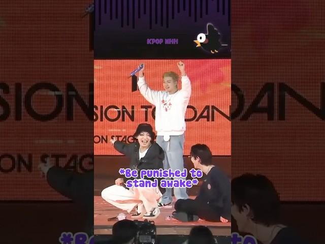 RM Gets Punished For Yawning On Stage  #shorts #bts #rm