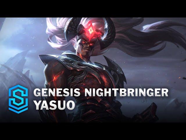 Genesis Nightbringer Yasuo Skin Spotlight Comparison