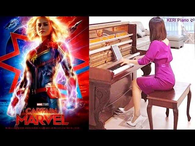 Captain Marvel Official Trailer OST Piano Cover Sheet Music ver.1 by KERI Piano