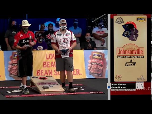 Jamie Graham Cornhole Singles World Champion