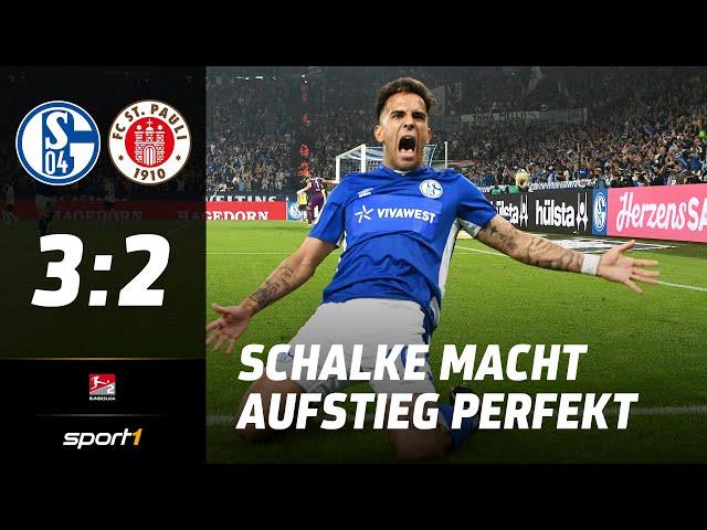 Schalke – St. Pauli 3:2 | Highlights 2. Bundesliga 33. Spieltag | SPORT1