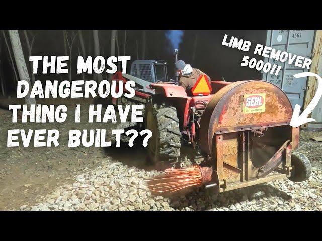 I Built a Giant DIESEL POWERED Leaf Blower!!!