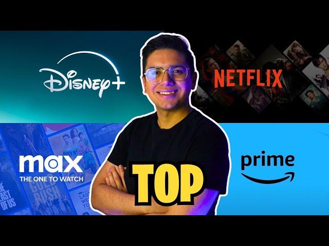 TOP 3 PLATAFORMAS DE STREAMING 2024  ¿Cuál es MEJOR? Netflix, MAX, Disney, Paramount, Prime