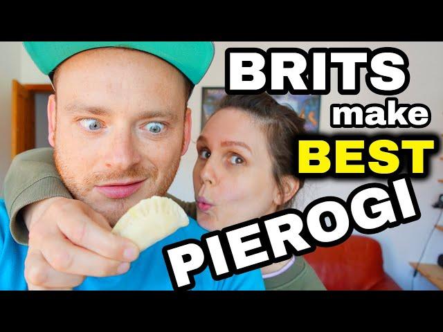 FOREIGNERS make POLISH Pierogi | BETTER than any in Poland?! 