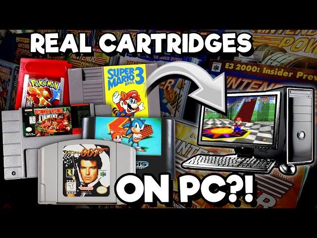 How to Play REAL, Physical Cartridge Games on your PC!