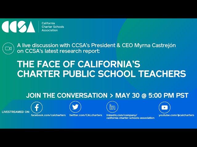 The Face of California’s Charter Public School Teachers