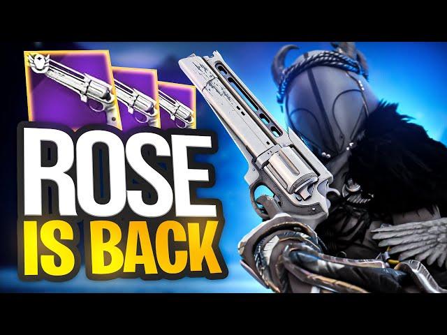 The ROSE is Finally back and feels AMAZING (TOP Hand cannon)