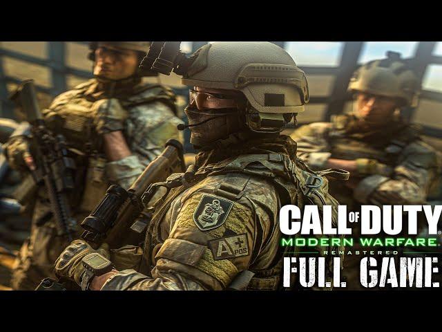 Call of Duty Modern Warfare Remastered｜Full Game Playthrough｜4K