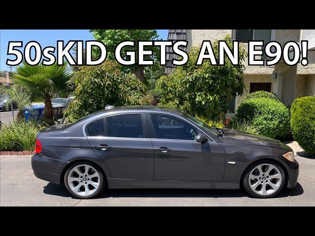 50sKid Finally Gets an E90 BMW!