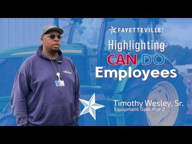 Employee Spotlight - Timothy Wesley