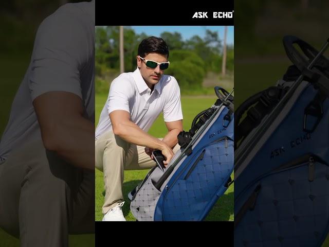 AskEcho Golf Bag Prestige-14 Way Stand Bag | Toasted Alomnd #askecho #golf #golfbag