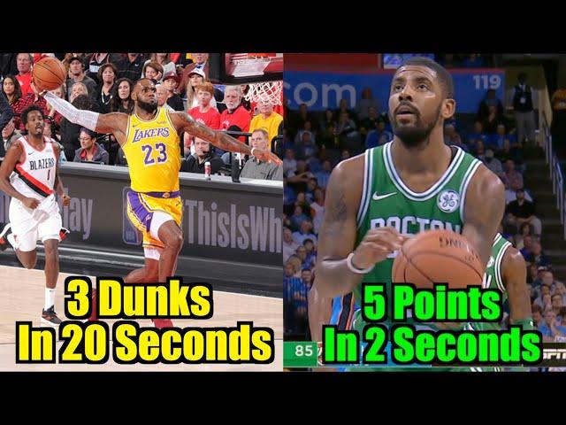 NBA "Impossible Sequence" MOMENTS