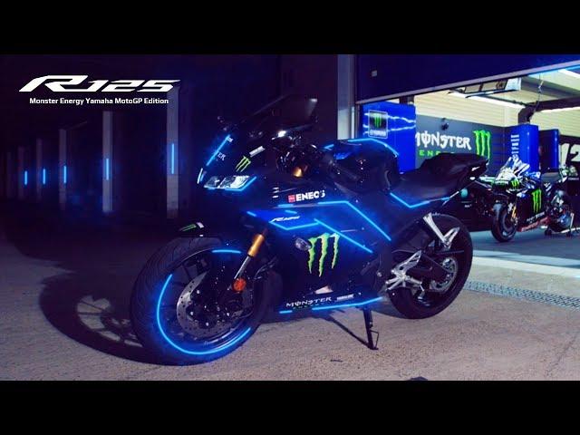 Unleash a new level: R125 Monster Energy Yamaha MotoGP Edition