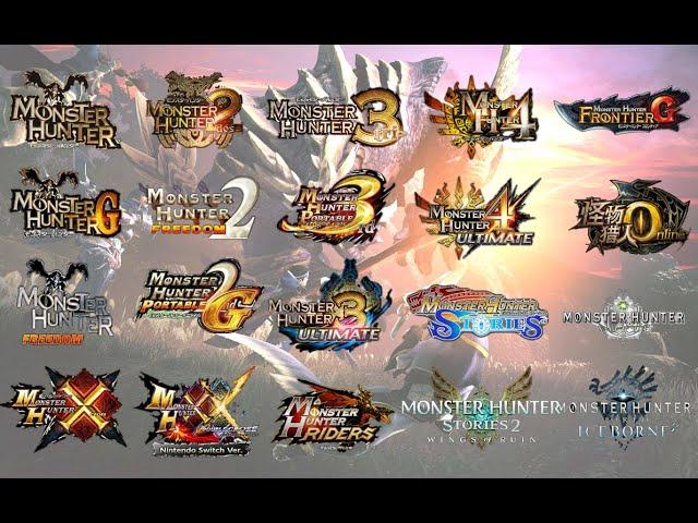 Monster Hunter ALL Opening from 2004-2021