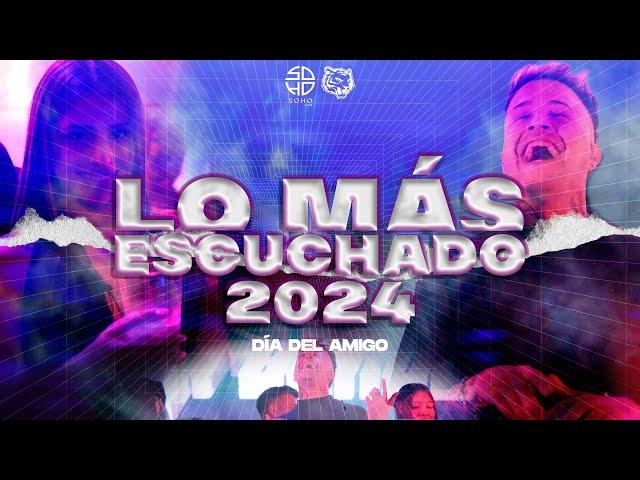 LO MAS ESCUCHADO 2024  DIA DEL AMIGO |  MIX LO NUEVO REGGAETON - CACHENGUE - CUMBIA |  DJ En Vivo 