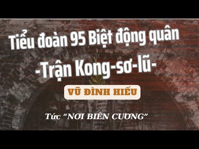 Tiểu đoàn 95 Biệt động quân - Trận Kong sơ lũ - Mũ nâu Vũ Đình Hiếu