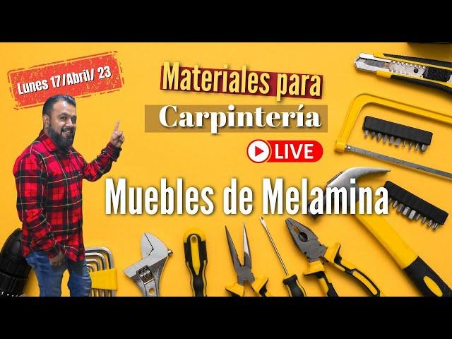 Materiales para carpintería | Muebles de Melamina