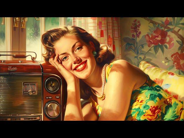 Vintage radio oldies music to make your day better (1940s, 30s Timeless Jazz Songs)