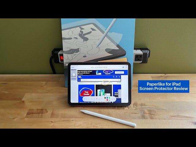 Paperlike Screen Protector for iPad Review