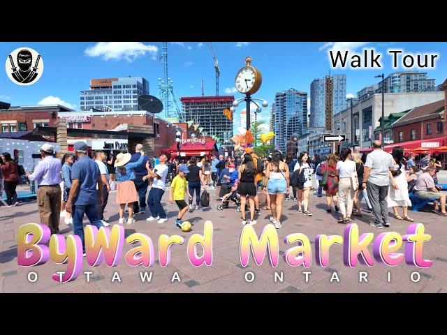 Walk Tour @ ByWard Market Ottawa  //  Canada’s Oldest & Largest Public Market  //  2024