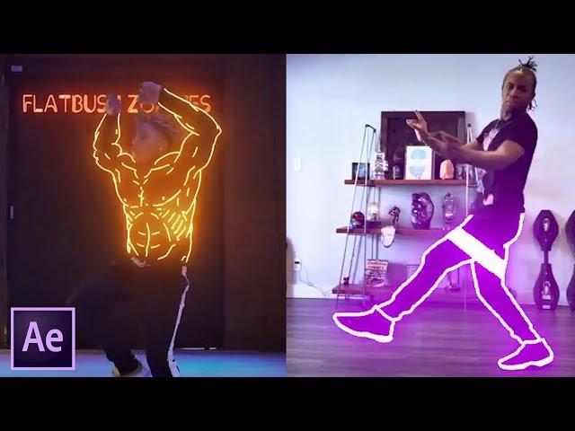 Glowing Lines Effect in After Effects | Blottermedia Dance Effects