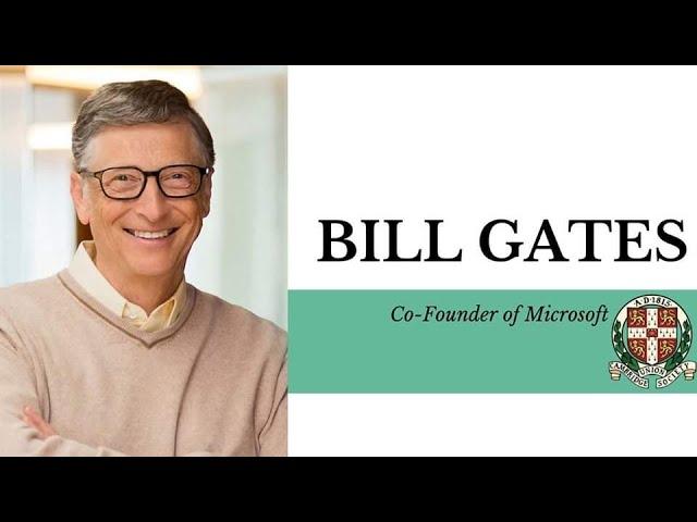 Bill Gates | Hawking Fellow 2019 | Cambridge Union