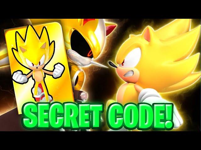 Sonic Speed Simulator SECRET CODES!