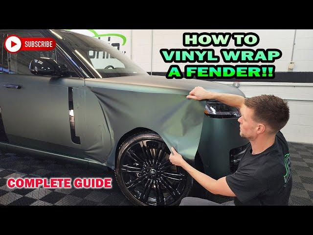 How to Vinyl Wrap a Fender COMPLETE GUIDE!