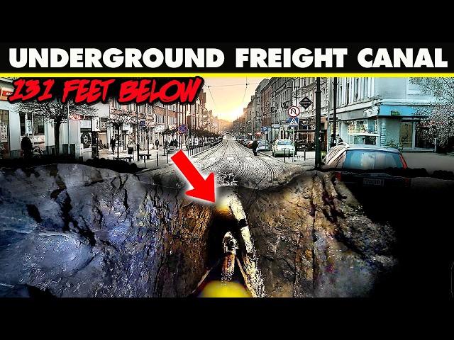 The Lost Underground Freight Canal | Exploring 131 Feet Below Ground by Boat