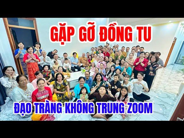 BUỔI GẶP MẶT CÁC ĐỒNG TU TRÊN ZOOM RẤT VUI VẺ 01.01.2025DL#cusinhuanduc