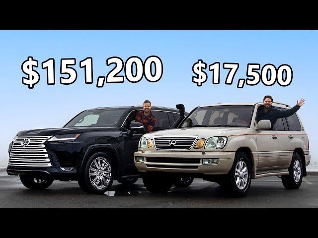 2022 Lexus LX600 vs 2003 Lexus LX470 // Baller Meets Beater