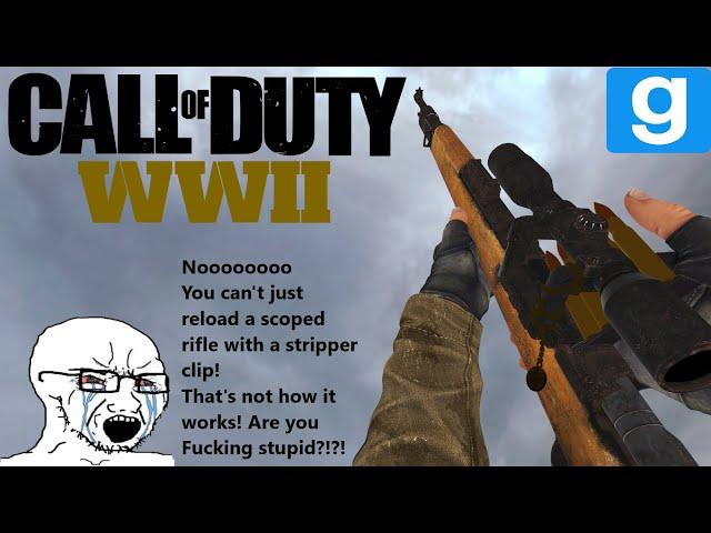 Garry's Mod: TFA COD WW2 All weapons showcase